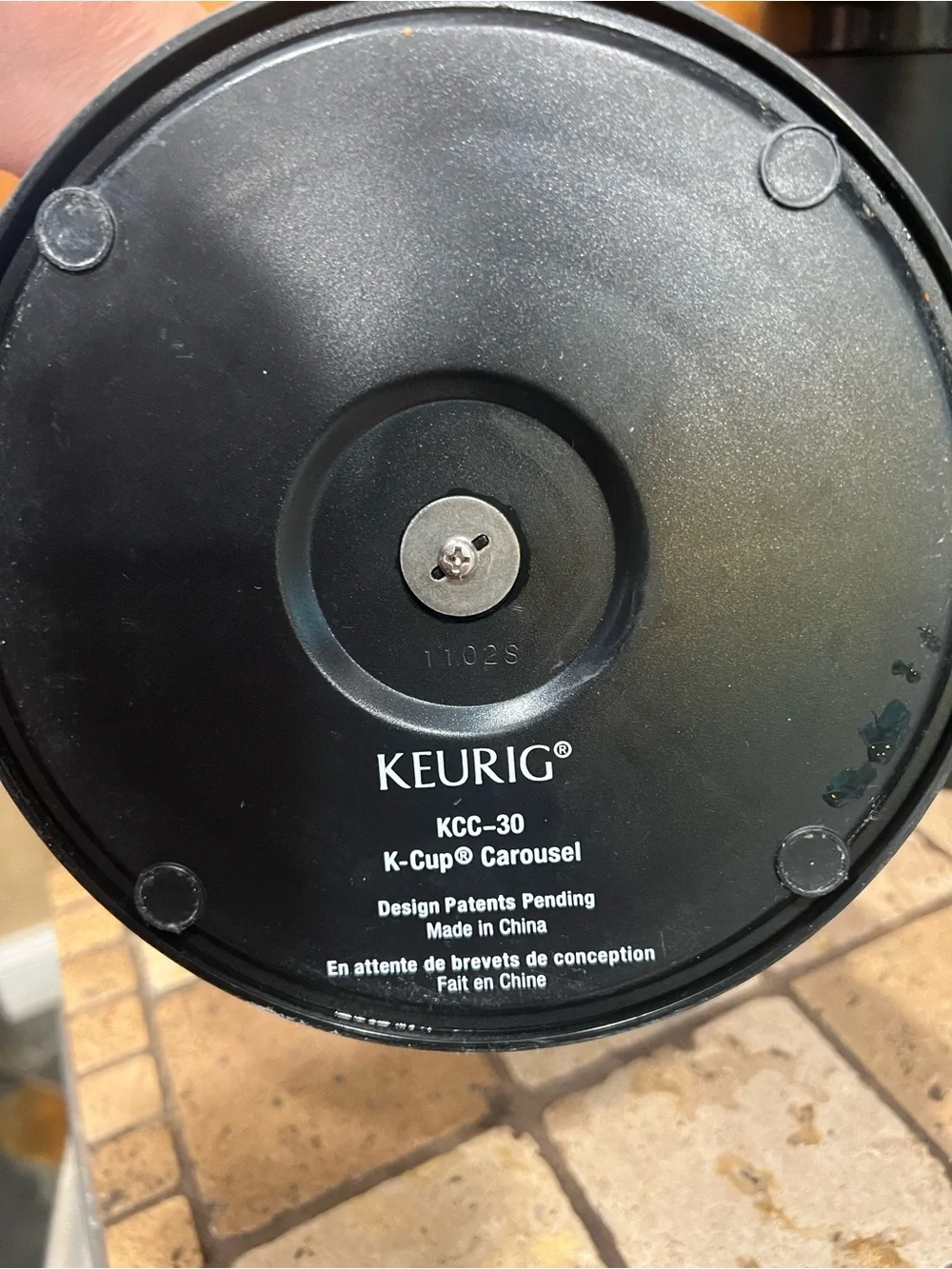 Keurig KCC-30 K-Cup Carousel 30 Pod Coffee Holder Rotating Storage